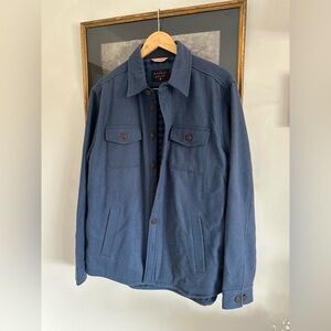 The Normal Brand Brightside Flannel Lined Workwear Jacket in Waterloo - sz L